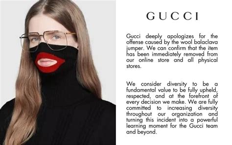 gucci black face ads